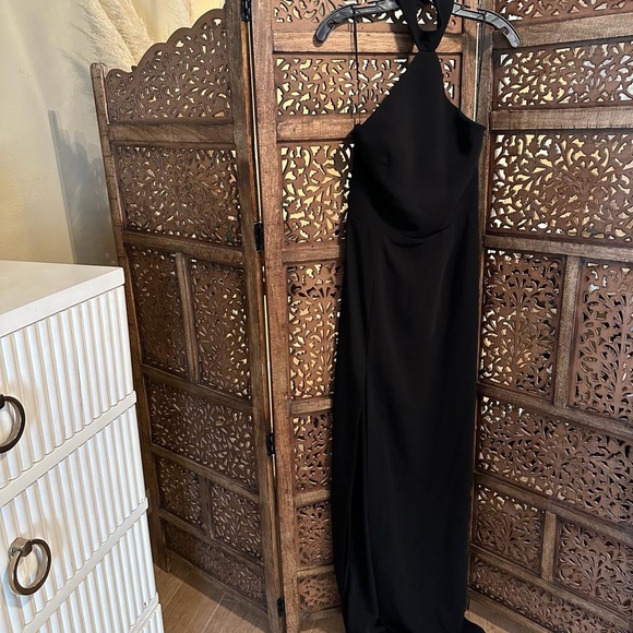 NEW Amanda Uprichard Queen Gown in Black - Picture 4 of 5